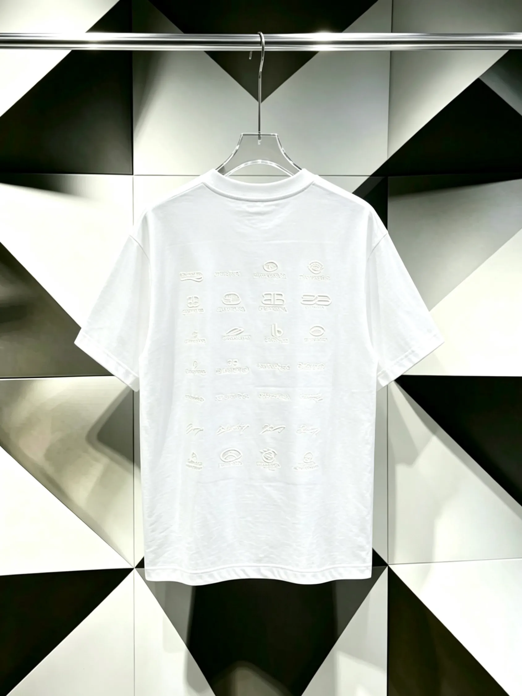 P90💰 Balenciaga* 2026 New Arrival T : 300g ： 🪡 🪡 :S M L XL XXL :White
